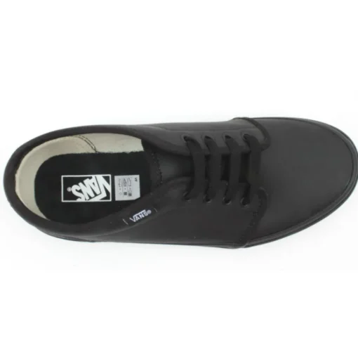 Vans 106Vulcanized Junior Shoe - Black Black