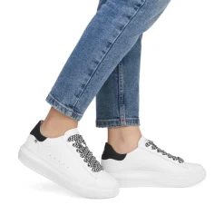 W1201 Shoe - White Black