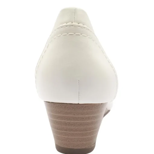 22376 Wedge Shoe - White