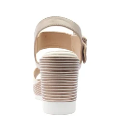 Zanni Wedge Ueno - Cream Gold